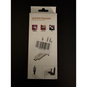 RoHS USB WIFI Repeater PC NEW IN BOX 300Mbps